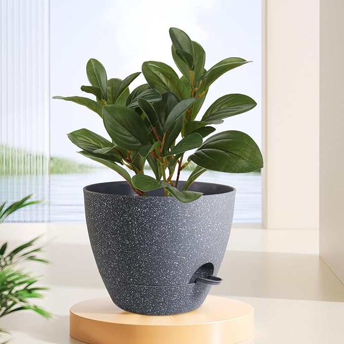 12 inch Large Self Watering Pots, Plant Pots - Image 6
