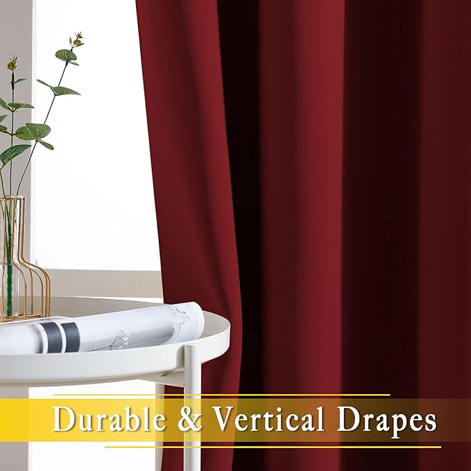 NICETOWN French Door Curtain for Window Extra Long & Wide, Grommet Thermal - Image 6