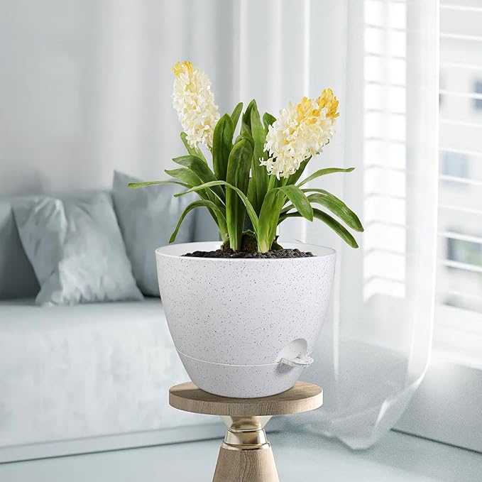 12 inch Large Self Watering Pots - Image 7