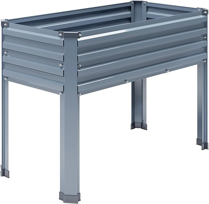 Galvanized Raised Garden Bed by DIIYIV