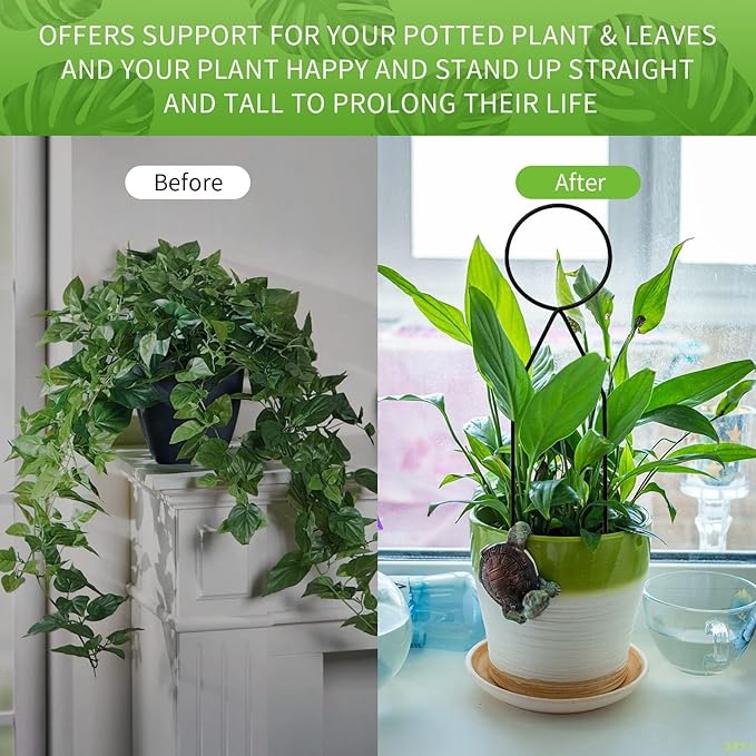 4 Pcs Small Metal Trellis for Potted Plants, Mini Trellis for Potted Plant - Image 5