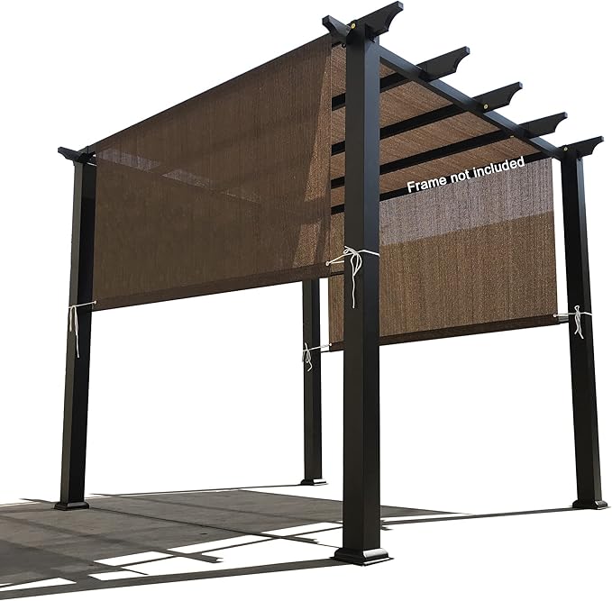 Universal Pergola Replacement Canopy Shade Cover by ALIONHOME