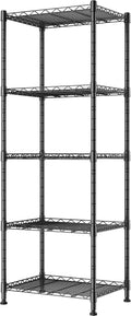 REGILLER 5-Wire Shelving Metal Storage Rack Adjustable Shelves, Standing by REGILLER