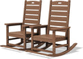 SERWALL Outdoor Rocking Chair Set of 2, Oversized Rocking Chair by SERWALL