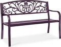 Best Choice Products Outdoor Bench Steel Garden Patio Porch Furniture by BestChoiceProducts