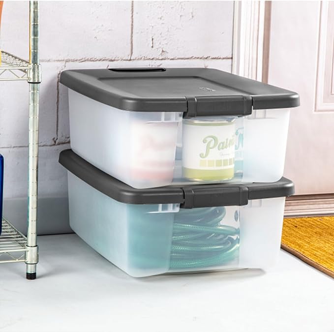 Sterilite 12-Pack ShelfTote, 25 Quart, and Office - Image 6
