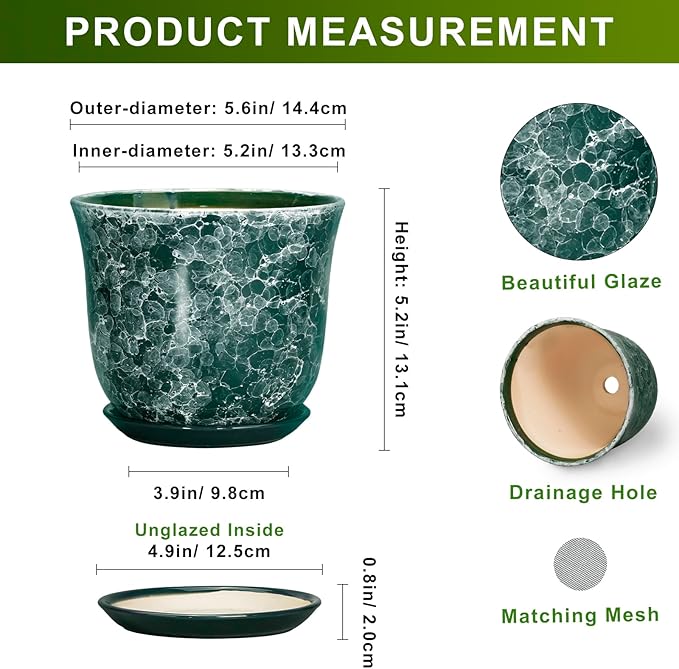 Ceramic Pots for Plants - Image 2
