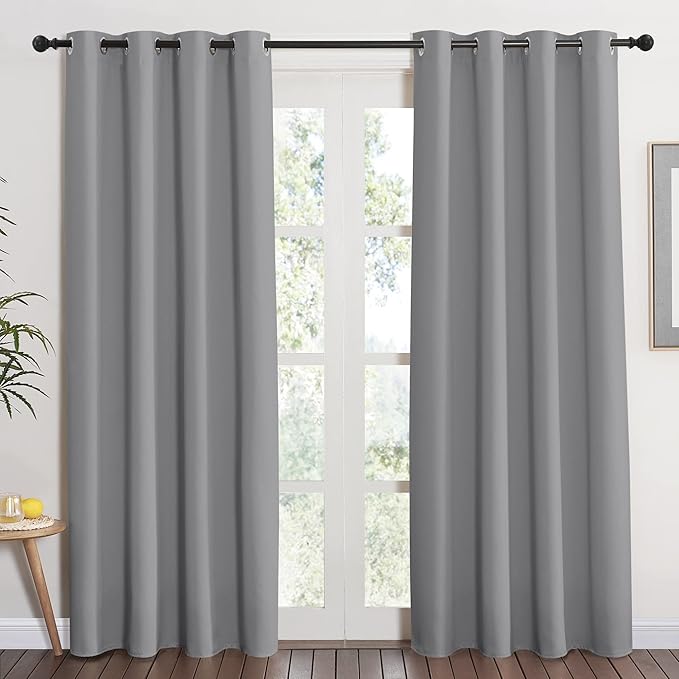 NICETOWN Blackout Curtain & Drape 84 inch Length by NICETOWN