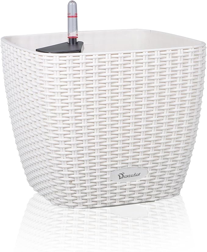 Dexceder 9x8 Self Watering Planter Indoor Outdoor, Inner Mat Design, Thickened by Dexceder