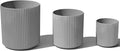 Veradek Demi Series Set of 3 Round Planters by VeradekOutdoor