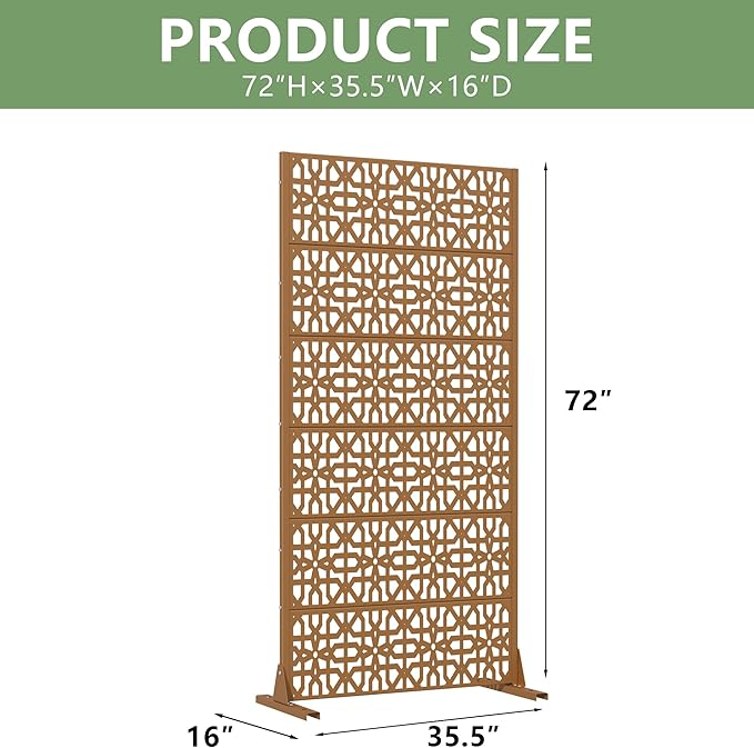 Casaphoria Metal Privacy Screen Outdoor - Image 5