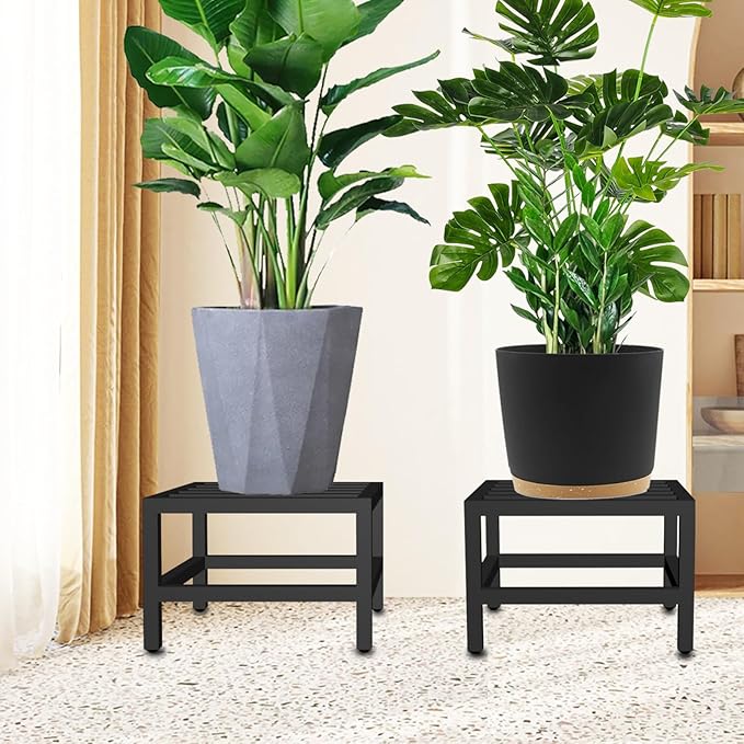 Plant Stand Indoor Outdoor, Single Plant Stands Metal Pedestal Stand - Image 6