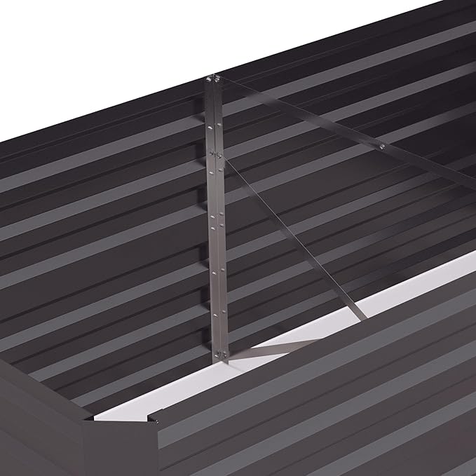 Outsunny Galvanized Raised Garden Bed Kit - Image 8