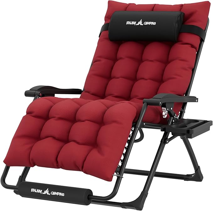 UDPATIO Oversized Zero Gravity Chair 29In XL Patio Reclining Chair by UDPATIO