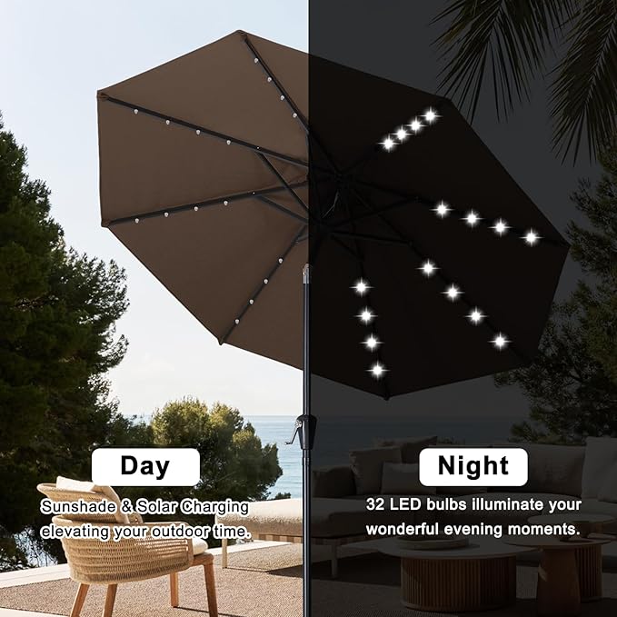 ABCCANOPY Durable Solar Led Patio Umbrellas - Image 4