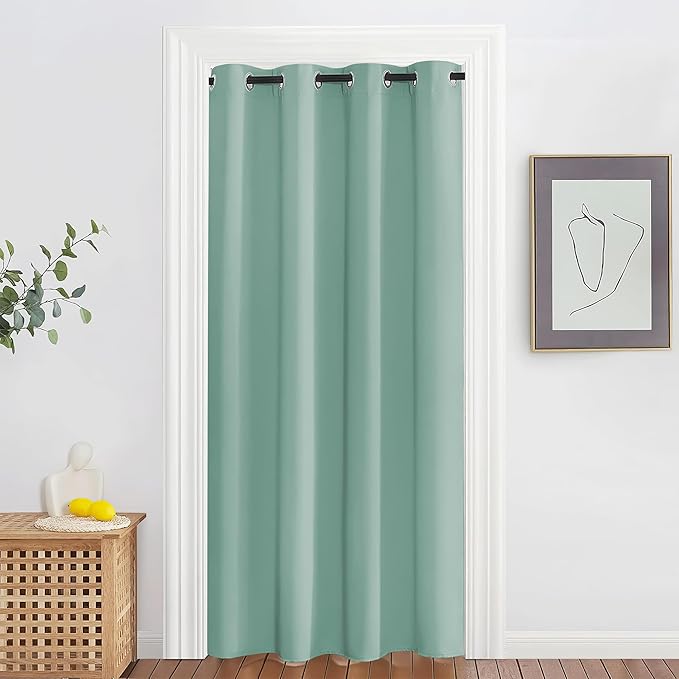 NICETOWN Blackout Doorway Curtain Drape 78 inch Long by NICETOWN