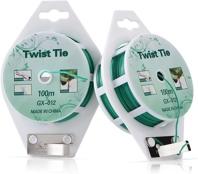 2 Reels 328 Feet Twist Tie by YDSL