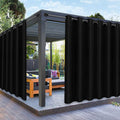 PureFit Outdoor Curtains for Patio Waterproof Weatherproof, UV Resistant by PureFit