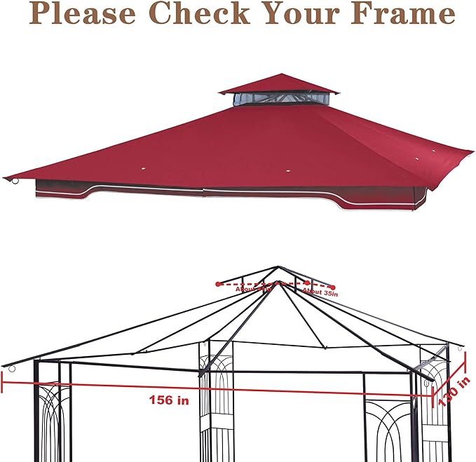SCOCANOPY Replacement Gazebo Canopy - Image 4