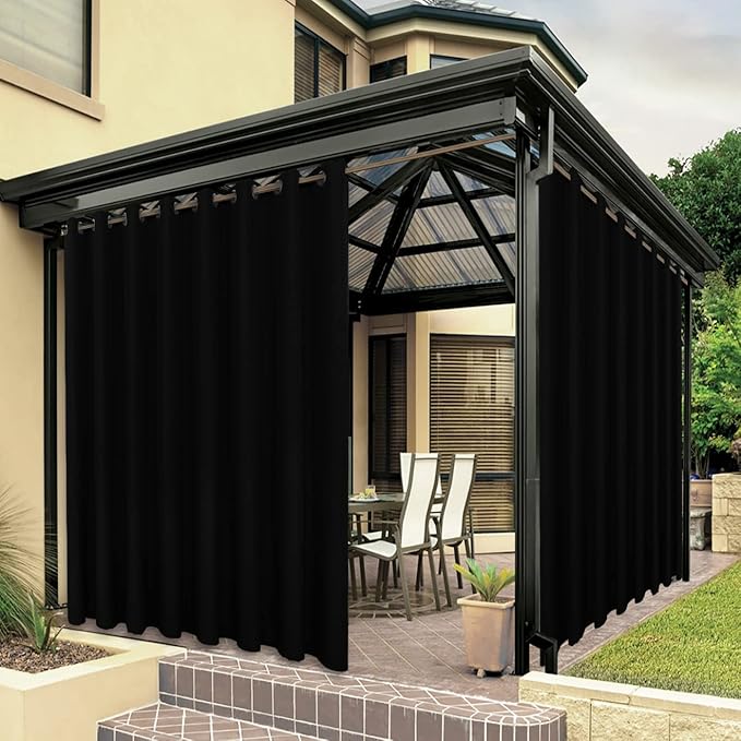 BONZER Outdoor Waterproof Curtains by Bonzer
