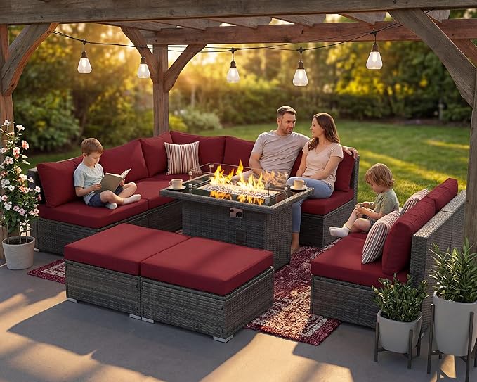 NICESOUL Backyard Furniture Set - Image 3
