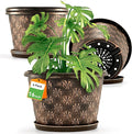 16 Inch Planter Pots for Plants, Plastic Large Flower Pots Indoor Outdoor by FlowyypoPlantPot
