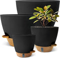 12/10/9/8 inch Self Watering Pots by SORANGEUN
