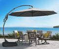 Grand patio 12 FT Sunbrella Cantilever Umbrella by GrandPatio