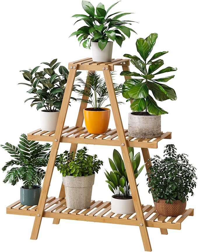 Bamboo Plant Stand by Furshus