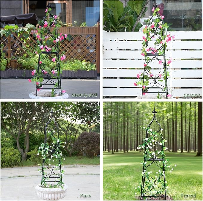 Obelisk Trellis for Garden - Image 6