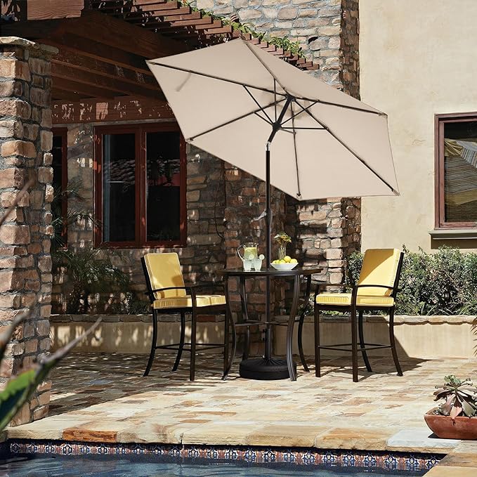 JEAREY 7.5FT Patio Umbrella Outdoor Table Umbrella - Image 6