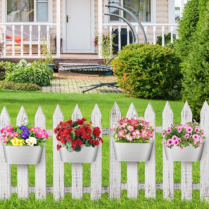 MADHOLLY Railing Planter with Drainage Holes - Image 7