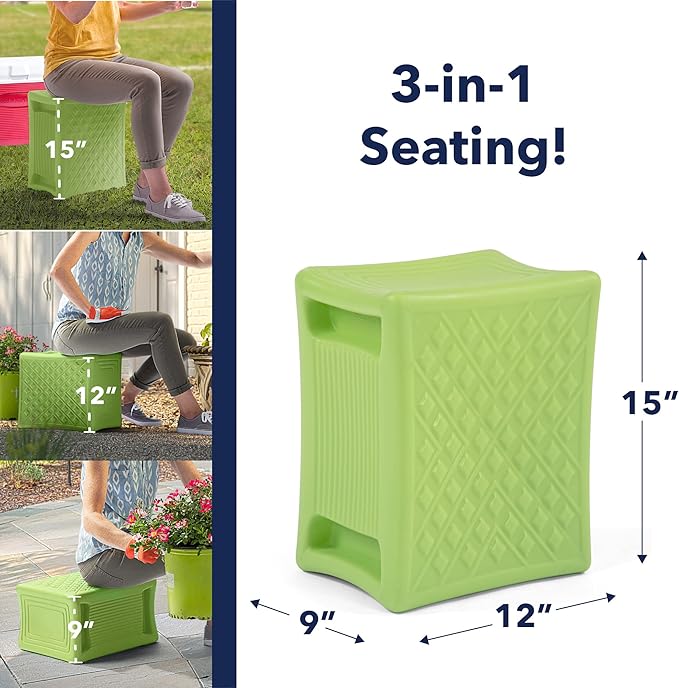 Simplay3 Handy Home 3-Level Heavy Duty Work/Garden Seat - Image 3