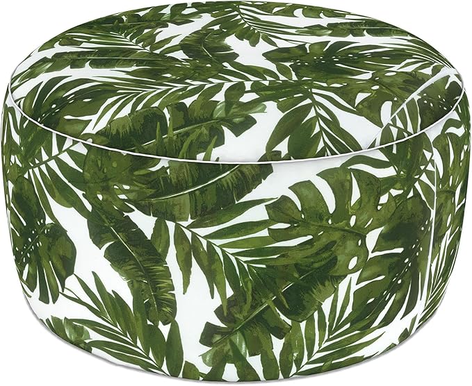 LVTXIII Indoor/Outdoor Extra Large Inflatable Ottoman Pouf D31 x H14 Inch by LVTXIII
