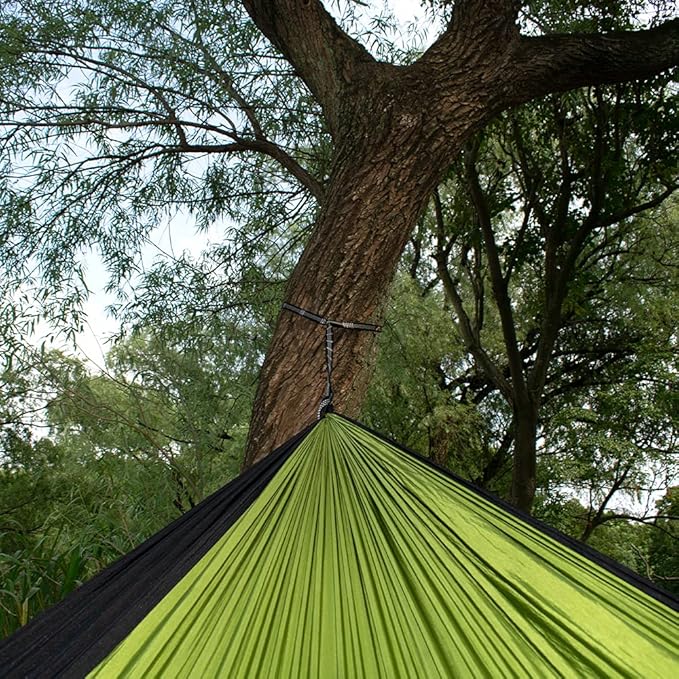 Camping Hammock, Super Lightweight Portable Parachute Hammock - Image 7