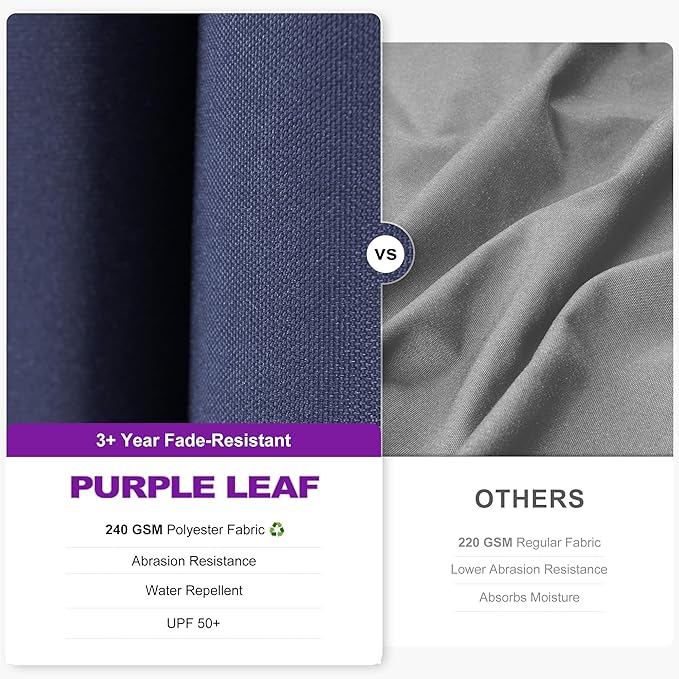 PURPLE LEAF 10 Feet Patio Umbrella - Image 4