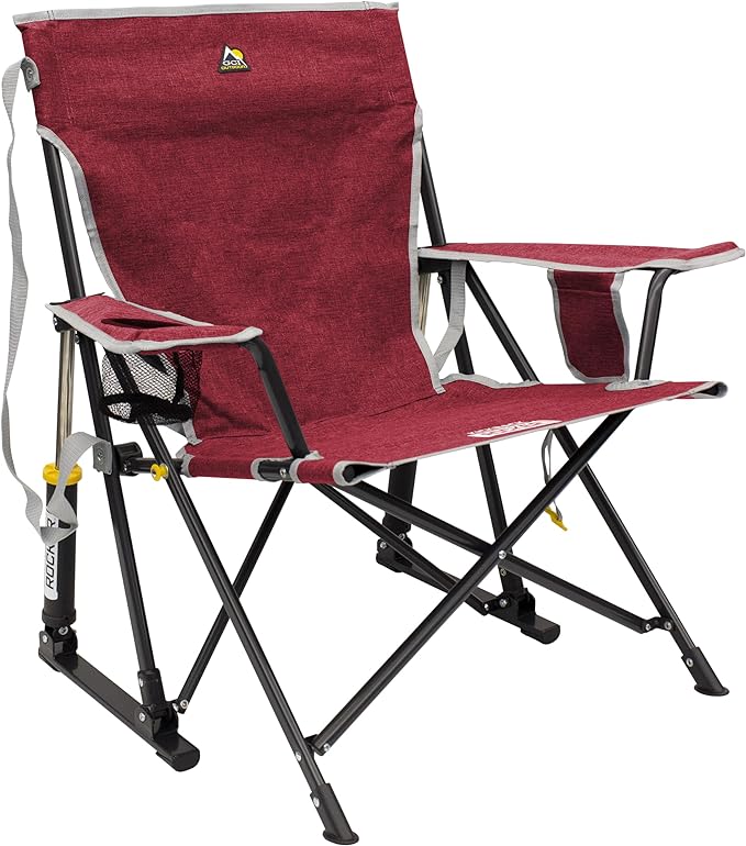 GCI Outdoor Kickback Rocker Camping Chair | Portable Folding Rocking Chair by GCIOUTDOOR