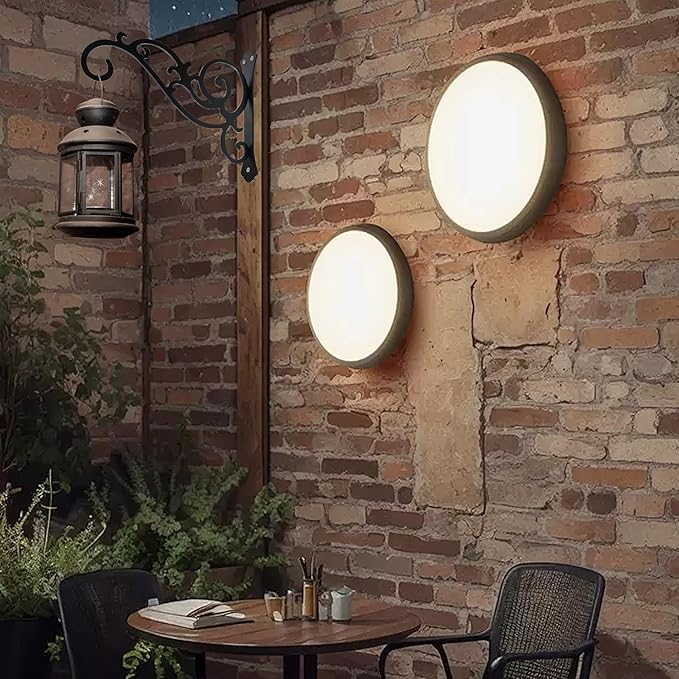 Hanging Planter Hooks 2 Pcs, Outdoor Hanging Brackets Wall Hook Heavy Duty - Image 6