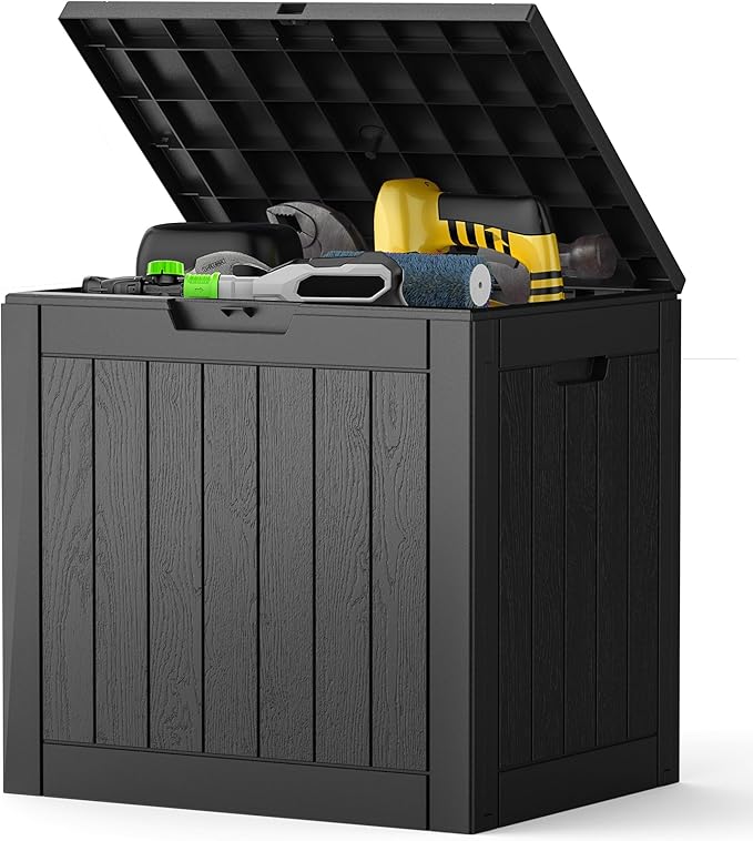 NEWBULIG 31 Gallon Outdoor Storage Box, Waterproof Deck Box by NEWBULIG