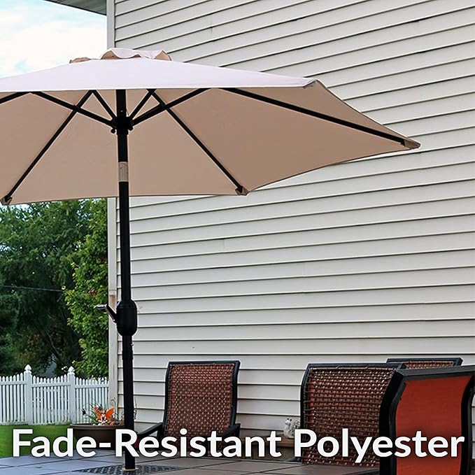 Sunnydaze Outdoor Patio Umbrella - Image 4