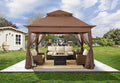 COOSHADE 11x11 Pop Up Gazebo Tent Outdoor Canopy Patio Shelter by COOSHADE