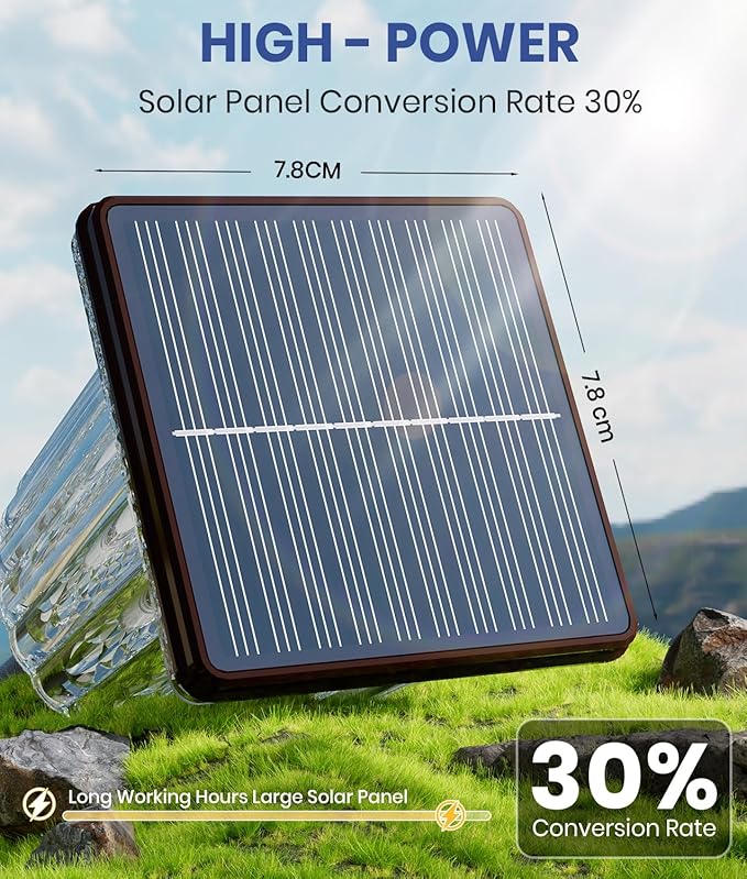Super Bright Solar Pathway Lights Outdoor Powered, Adjustable Warm&Cool White - Image 2