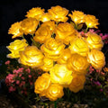 Solar Rose Lights Outdoor, 2 Pack Waterproof Color Changing LED Flower Lights by Unknown