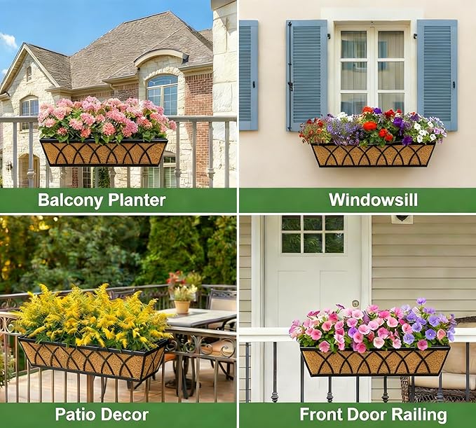Y&M Planter, 24in Metal Box - Image 9