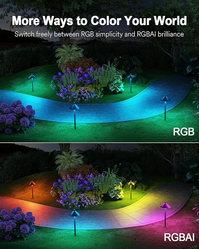 Lumary Smart Low Voltage Pathway Lights 24V 2000LM, Landscape Path Lights - Image 2