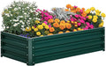 Outsunny Galvanized Raised Garden Bed, by Outsunny