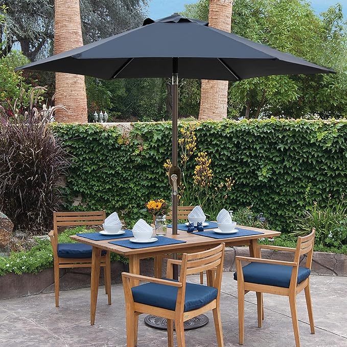 Blissun 7.5 ft Patio Umbrella, Yard Umbrella, Outdoor Market Umbrella - Image 6