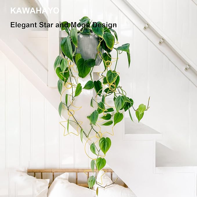 20 Pcs Plant Trellis for Climbing Plants, Chain Trellis, Garden Plant Wall - Image 8