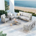 Aluminum Outdoor Patio Furniture Set by Oasbira