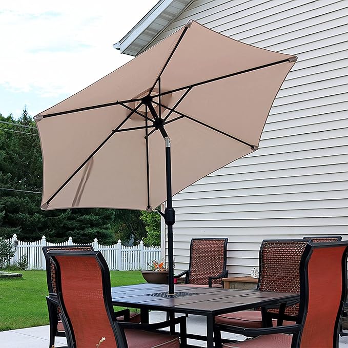 Sunnydaze Outdoor Patio Umbrella - Image 7